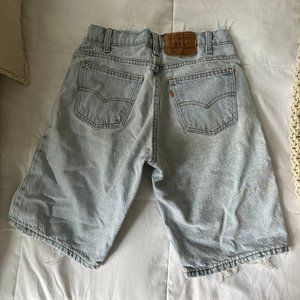 levis orange tab jorts